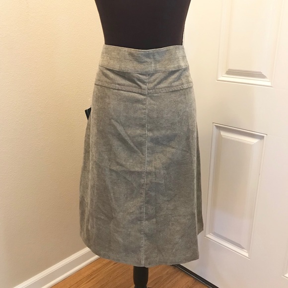 Woolrich  || Full Length Brown corduroy Skirt - Picture 4 of 7